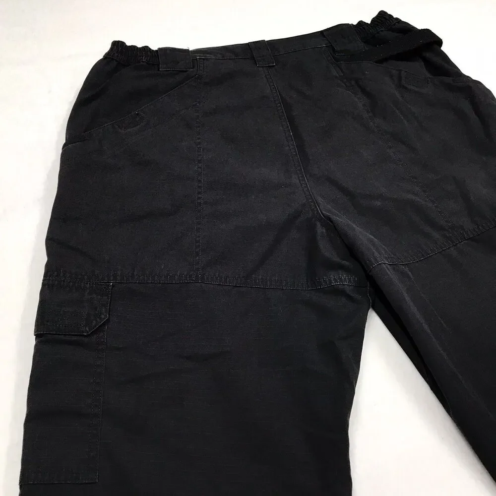 5.11 TACTICAL Taclite Pro Cargo Pant Men 36x33 Black Rip Stop Law Enforcement D - Picture 7 of 16